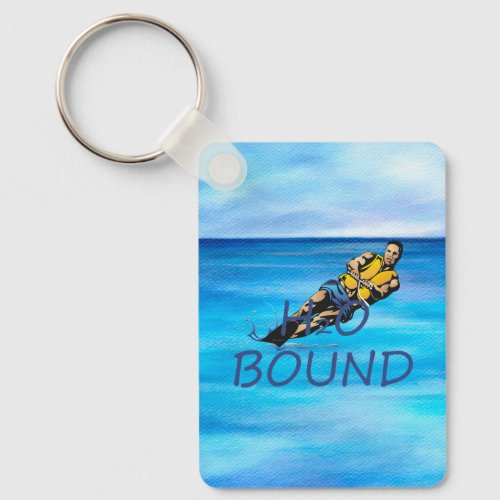 TOP Water Skiing Keychain