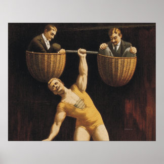 TOP Weightlifting Old School Poster