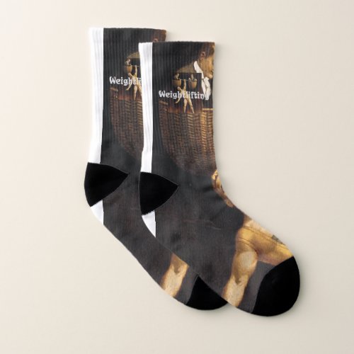 TOP Weightlifting Old School Socks