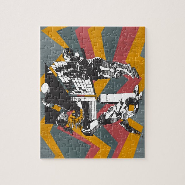 TOP Women's Volleyball Jigsaw Puzzle (Vertical)