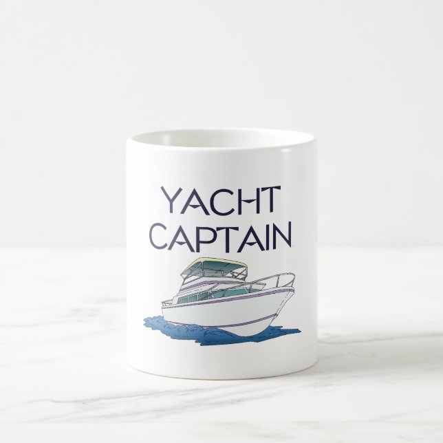 TOP Yacht Captain Coffee Mug (Center)