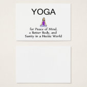 TOP Yoga Slogan (Front & Back)