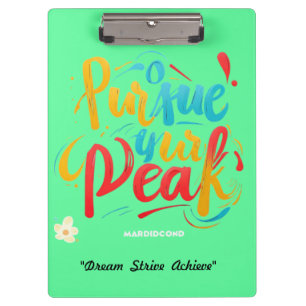 “Top Your Goals” Clipboard