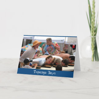 Topanga Pie Card