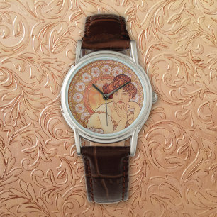 Topaz by Alphonse Mucha Watch