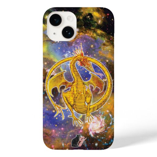Topaz Cosmic Dragon Case-Mate iPhone Case