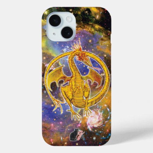 Topaz Cosmic Dragon Case_Mate iPhone Case