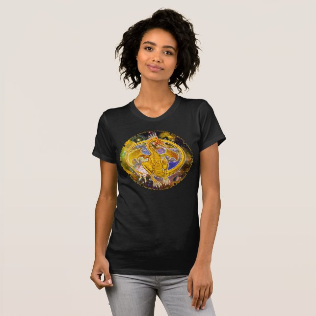 Topaz Cosmic Dragon T-Shirt (Front Full)