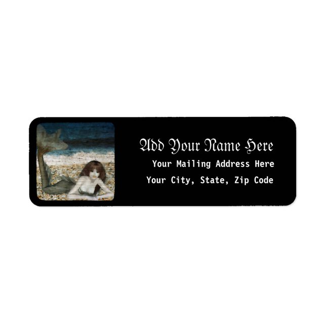 Topazia Address Label (Front)