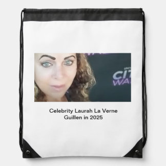 #TOPCELEBRITY #LAURAHLAVERNEGUILLEN 2025 DRAWSTRING BAG