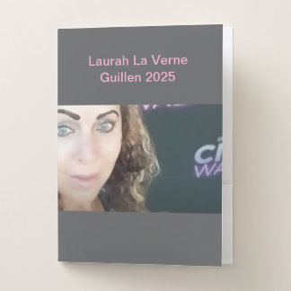 #TOPCELEBRITY #LAURAHLAVERNEGUILLEN 2025 POCKET FOLDER
