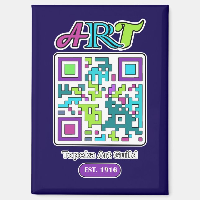 Topeka Art Guild  Magnet (Front)