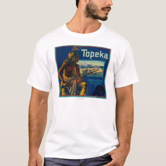 Topeka Brand Citrus Crate Label T-Shirt