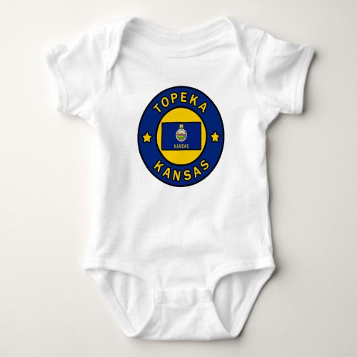 Topeka Kansas Baby Bodysuit