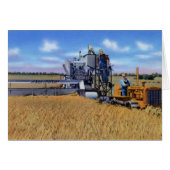 Topeka Kansas Harvesting Wheat (Front Horizontal)