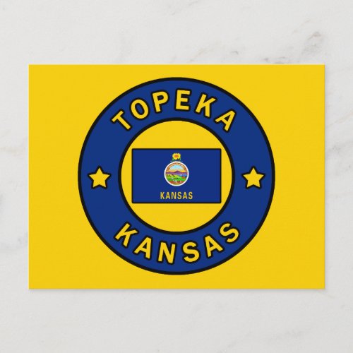 Topeka Kansas Postcard