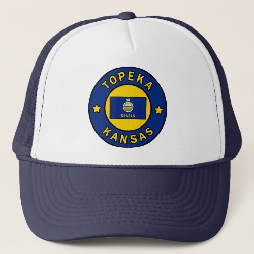 Topeka Kansas Trucker Hat