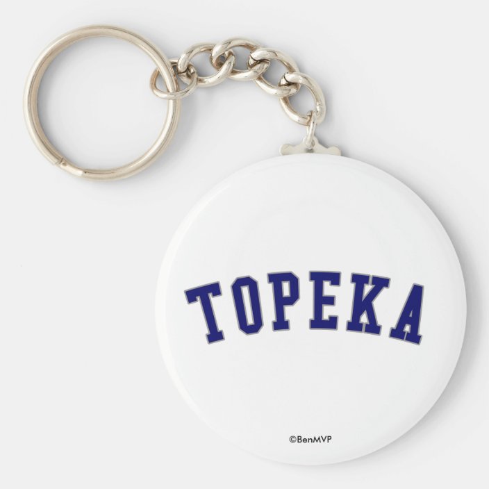 Topeka Keychain