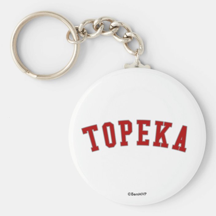 Topeka Keychain