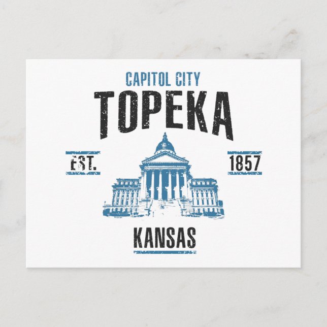 Topeka Postcard (Front)