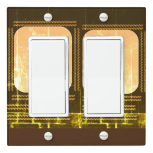 TopFlowr Double Rocker Light Switch Cover