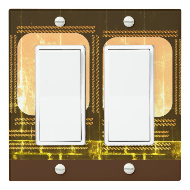 TopFlowr Double Rocker Light Switch Cover (In Situ)
