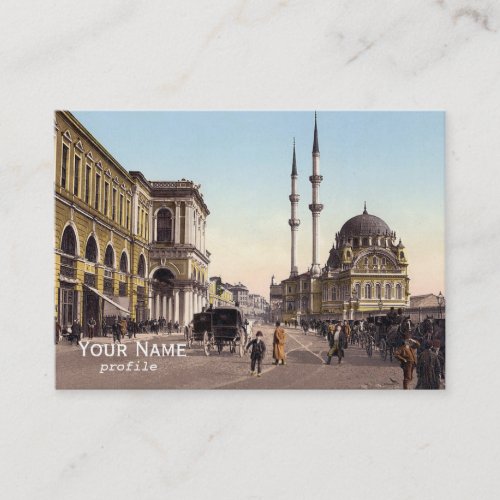 Tophane square ,Istanbul Business Cards