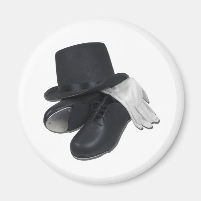 TopHatTapShoesGloves012511 Magnet (Front)