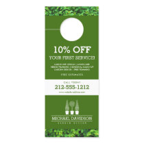 Topiary Trio Gardener Landscaping Green/White Door Hanger Topiary Trio Gardener Landscaping Green/White Door Hanger