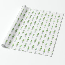 Topiary wrapping paper