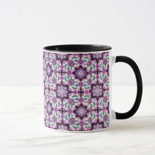 TOPKAPI black and whitepurple green pink Mug