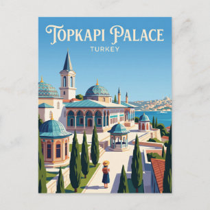 Topkapi Palace Turkey Postcard