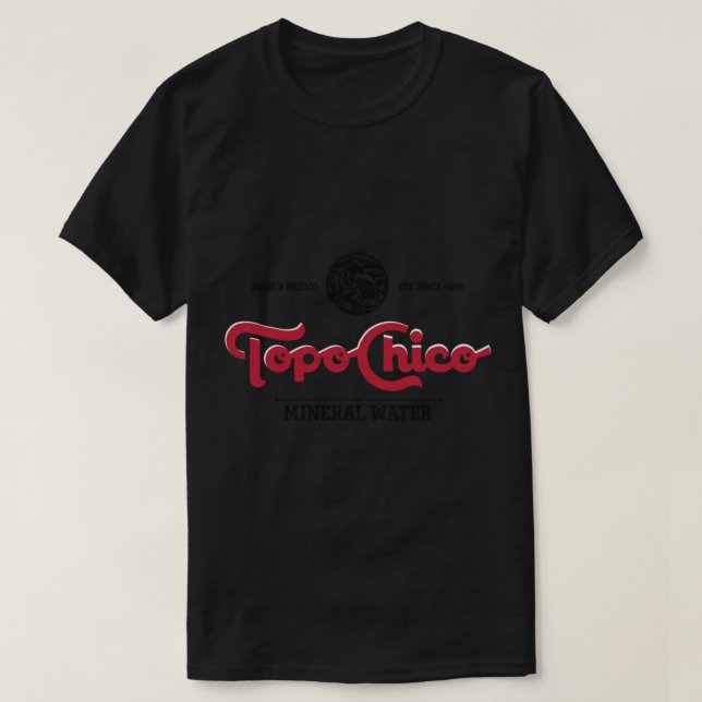 Topo Chico logo Classic T-shirt (Design Front)