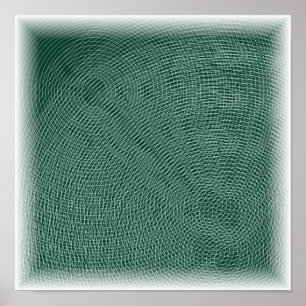 Topographic Contour Lines - Elevation Map Art Poster