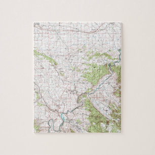 Topographic Map Jigsaw Puzzle
