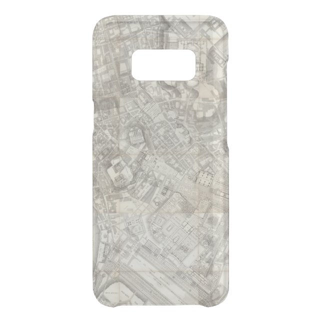 Topographic Map of Ancient Rome, Italy Uncommon Samsung Galaxy Case (Back)