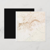 Topographic map of the ruins of Thebes  Poster (Front/Back)