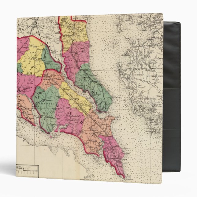 Topographical atlas of Maryland counties 6 Binder (Front/Inside)