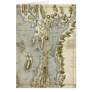Topographical Chart of the Bay of Narraganset