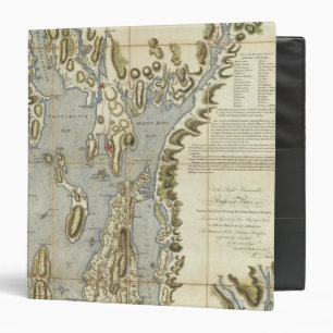 Topographical Chart of the Bay of Narraganset Binder