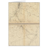 Topographical Map of Washoe Mining Region (Front)