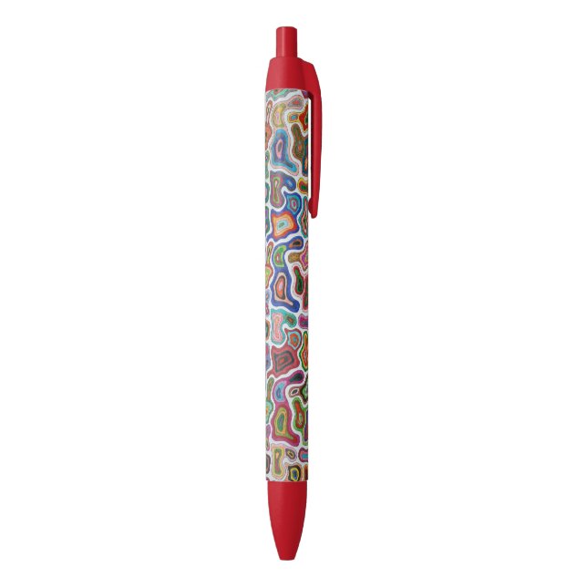 Topography Custom Black Trim Pen, Black Ink Pen (Bottom (Vertical))
