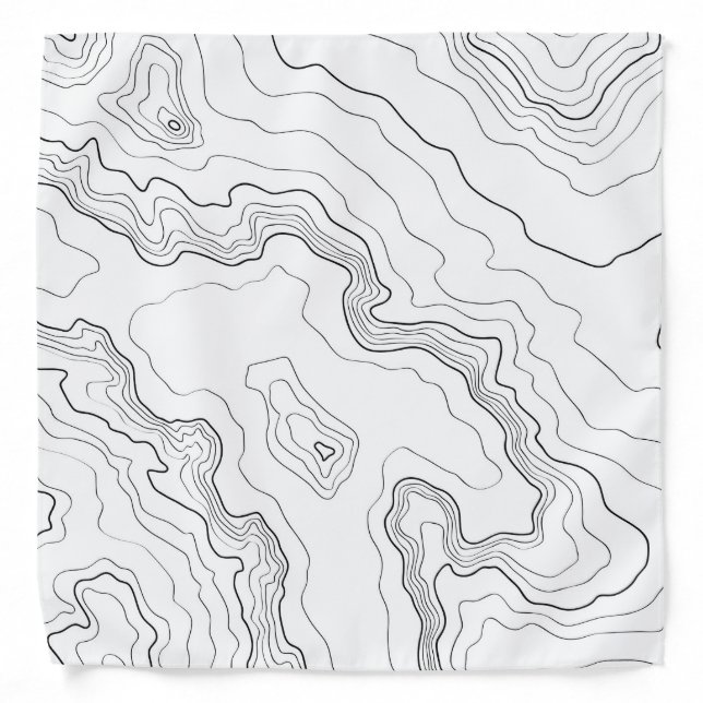 Topography maap bandana (Front)
