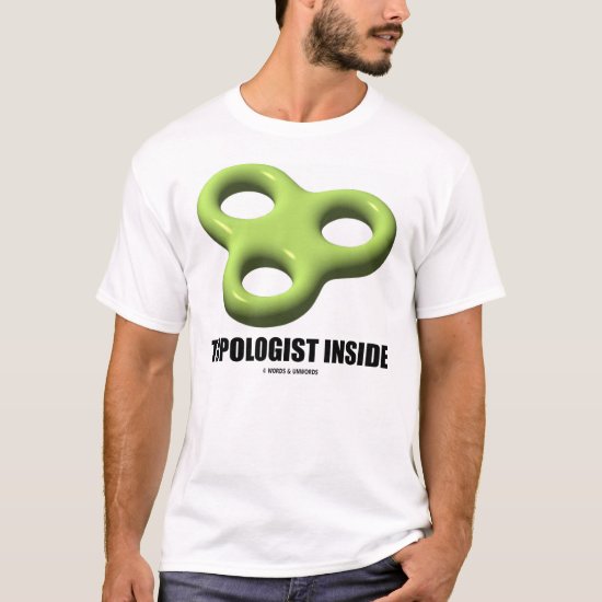 Topologist Inside (Triple Torus) T-Shirt
