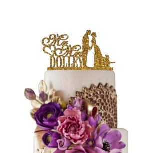 Topper Personalized Cake Toppers for Wedding Decor