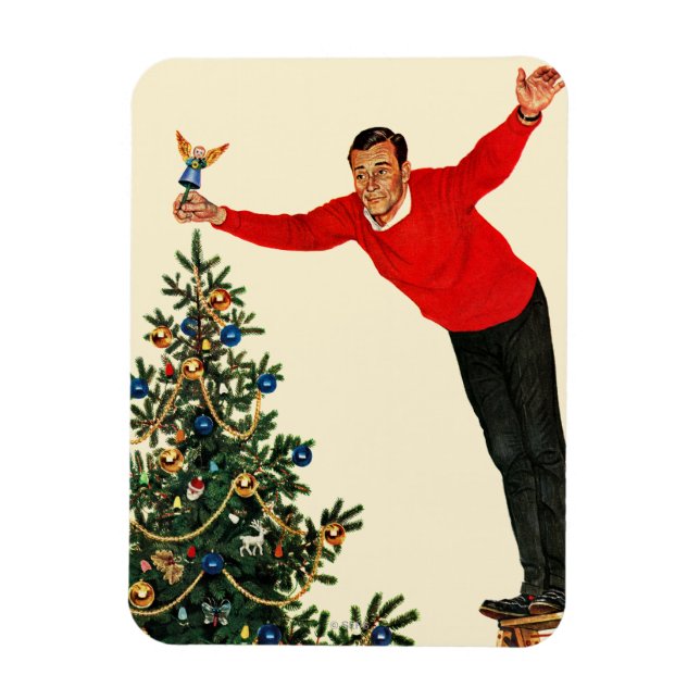 Topping the Tree Magnet (Vertical)