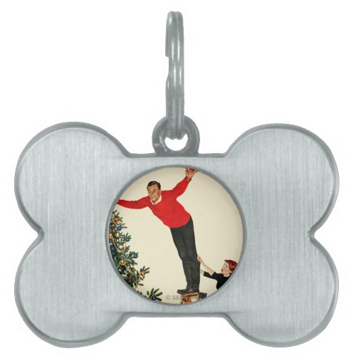 Topping the Tree Pet ID Tag