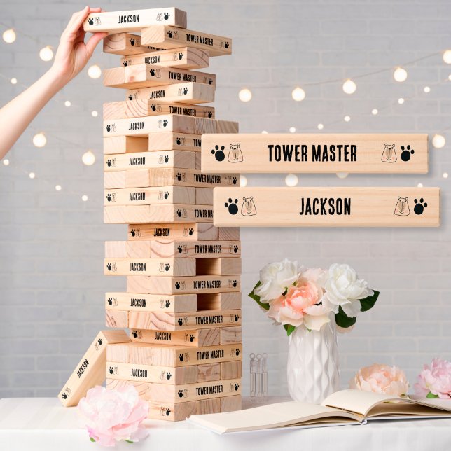 Topple Tower Master with Name  (Creator Uploaded)