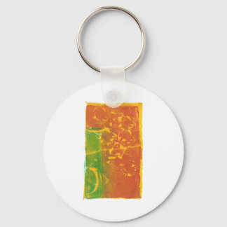 Toppling Flowers Keychain