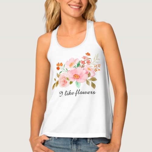Tops  T_Shirts flowers